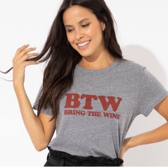 sub urban riot BTW bring the wine graphic tee - Picture 1 of 5